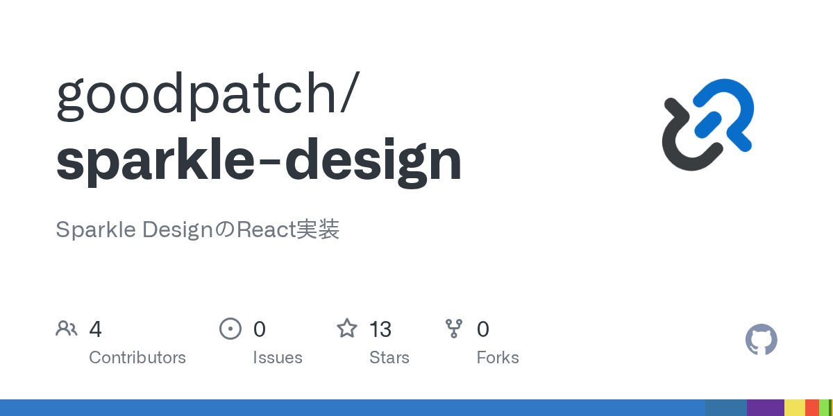 GitHub - goodpatch/sparkle-design: Sparkle DesignのReact実装